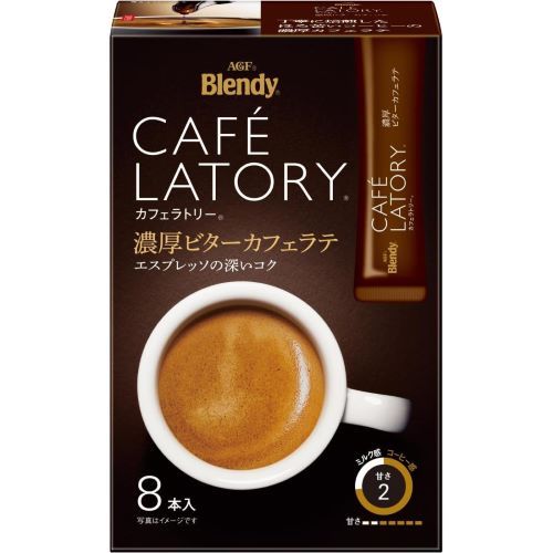  ♡ Berrity Latte上海限定 侍 DRUGSTORE｜【AGF】 Blendy Cafe Latory Stick Rich Bitter Cafe