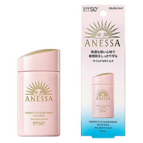 関西美克薬粧｜【資生堂】 Anessa 完美UV 溫和牛奶NA 60ml