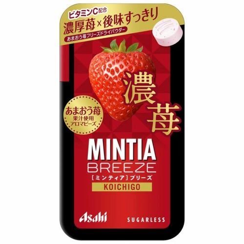 侍 DRUGSTORE｜【Asahi Group Foods】 Mintia Breeze Dark Strawberry