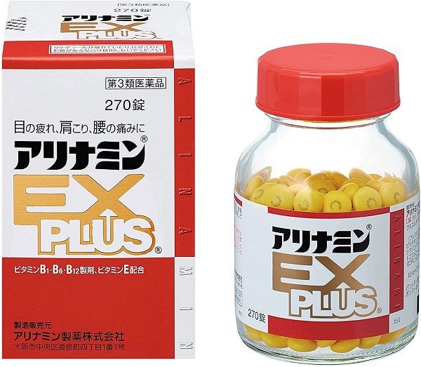 Alinamin (takeda)】 Alinamin EX Plus 270 tablets-SAMURAI