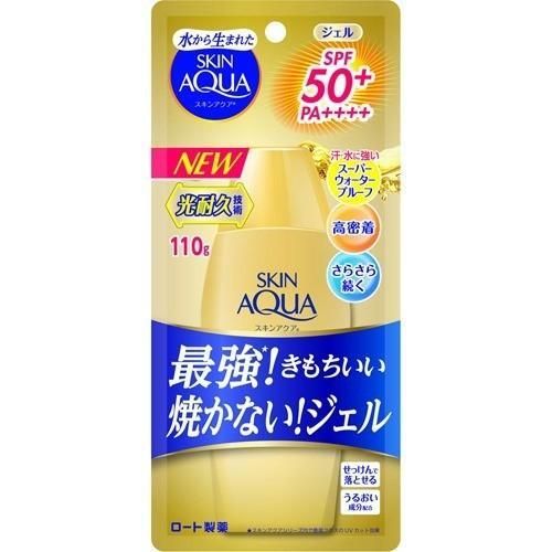 侍 DRUGSTORE｜【Rohto】 Skin Aqua Super Moisture Gel GOLD 110g