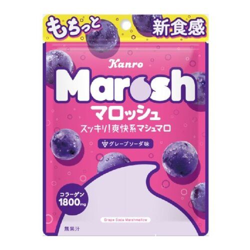 关西美克茜妆｜甘乐Marosh葡萄苏打味50g