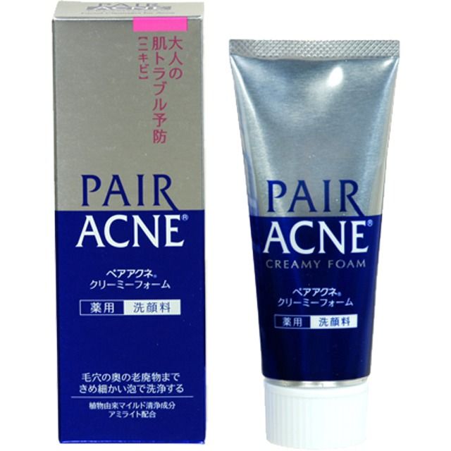 lion pair acne creamy foam review