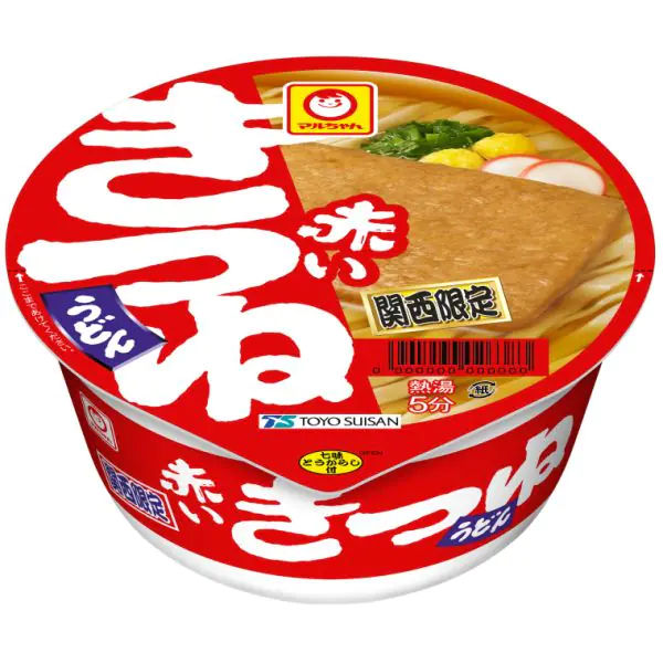 TOYO SUISAN】 Akai Kitsune Udon Kansai-SAMURAI Drugstore