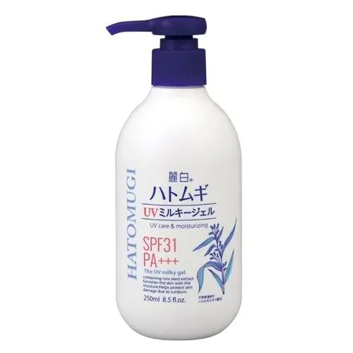 侍 DRUGSTORE｜【Kumano Oil】 Reihaku Hatomugi UV milky gel 250ml
