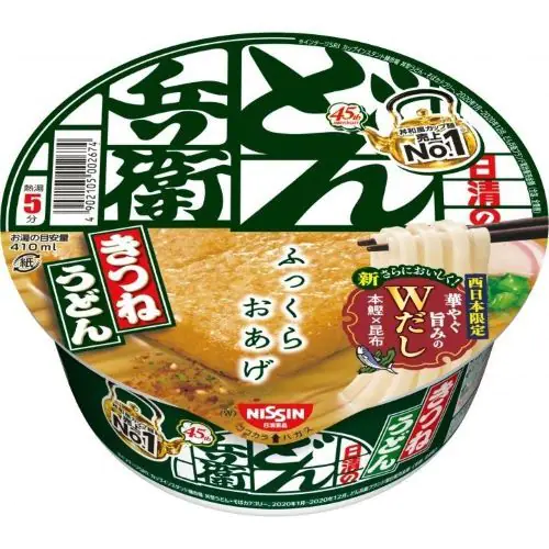 DON☆くん予約商品　23Kg精米 Nissin Foods】 Donbei Kitsune Udon West 96g-SAMURAI Drugstore