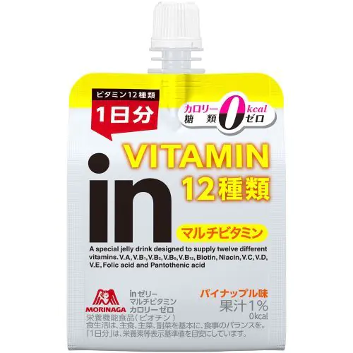 侍 DRUGSTORE｜【Morinaga】 in Jelly Multivitamin Zero Calories 180g