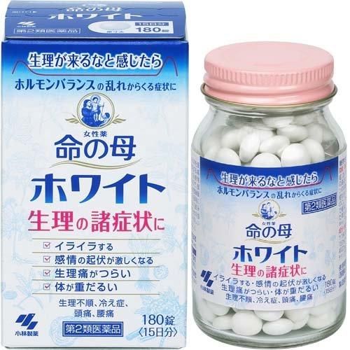 Kobayashi】 Inochi no Haha A White 180 tablets-SAMURAI Drugstore