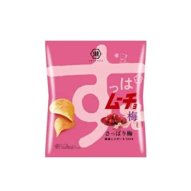 【Koikeya】Suppa Mucho Potato Chips, Refreshing Ume (Japanese Plum) Flavor 55g