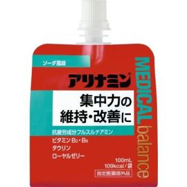 【Alinamin (takeda)】 Alinamin Medical Balance Soda Flavor 100ml 4987910003092image