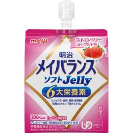 【Meiji】 Maybalance Soft Jelly Strawberry Yogurt Flavor 125ml 4902705096264image