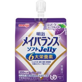 【Meiji】 Maybalance Soft Jelly Grape Yogurt Flavor 125ml 4902705096301image