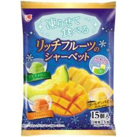 【Ace Bakery】 Frozen rich fruit sorbet 15 pieces 4970055221025image