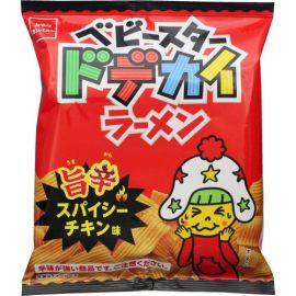 【Oyatsu Company】 Baby Star Dodekai Ramen Spicy Chicken Flavor 62g 4902775069571image