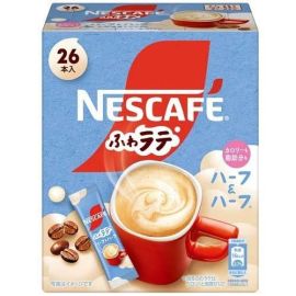 【Nestle】 Nescafe Excella Fuwa Latte Half & Half 26P 4902201439947image