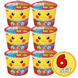 【Sanyo Foods】 Set of 6★Sapporo Ichiban Meiji pokemon noodle soy sauce flavor 38g 4901734024057x6image