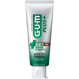 【SUNSTAR】 Gum Plus Paste Herb Mint 120g 4901616012622image