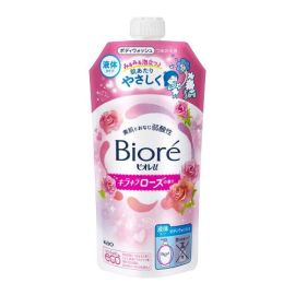 【Kao】 Biore u Sparkling Rose Scent Refill 320ml 4901301458605image