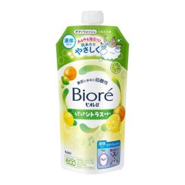 【Kao】 Biore u Ukiuki Citrus Scent Refill 320ml 4901301458629image