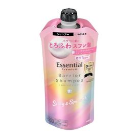 【Kao】 Essential Premium Moisture Barrier Shampoo Silky & Smooth Refill 340ml 4901301457264image