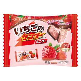 【Yuraku Confectionery】 Strawberry Thunder Mini Bar 113g 4903032243765image