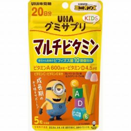 【UHA Mikakuto】 Gummy Supplement Kids Multivitamin 20-day supply 110g 4902750766136image