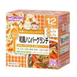 【Wakoudo】 Nutritional Market Japanese-style hamburger lunch (for ages 1 and up) 2 packets 4987244185280image