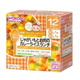 【Wakoudo】 Nutritional Market Potato and meat curry lunch (for ages 1 and up) 2 packets 4987244185310image