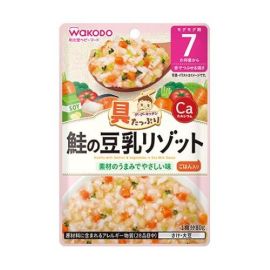 【Wakoudo】 Guu Guu Kitchen Salmon and soy milk risotto (for babies from 7 months old) 80g 4987244600714image