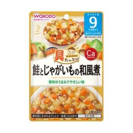 【Wakoudo】 Guu Guu Kitchen Japanese-style stewed salmon and potatoes (for babies from around 9 months old) 80g 4987244600844image