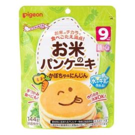 【Pigeon】 Rice Pancakes with Pumpkin & Carrot (Suitable for babies from 9 months old) 144g 4902508130578image