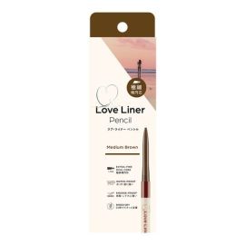【msh】 Love Liner Cream Fit Pencil R, Ultra-Fine Oval Tip, Medium Brown, 0.05g 4570159422672image