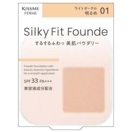 【Isehan】 Kiss Me Ferme Silky Fit Foundation 01 Light Ochre 4901433157681image
