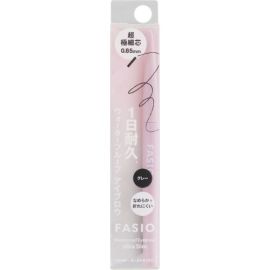 【KOSE】 Fasio Waterproof Eyebrow Pencil Ultra-Fine Tip 01 Gray 4971710584691image