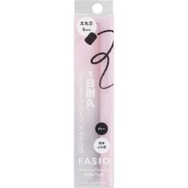 【KOSE】 Fasio Waterproof Eyebrow Pencil Thick Round Tip 01 Gray 4971710584721image