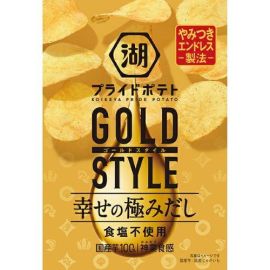 【Koikeya】 Pride Potato GOLD STYLE Happiness's Ultimate Dashi, Salt-Free, 55g 4514410179387-1image