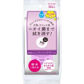 【finetoday】 Ag24 Clear Shower Sheet N (Fresh Savon) 30 Sheets 4550516493385image