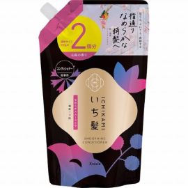 【Kracie】 Ichikami Silky Smooth Care Conditioner Refill Double Size 640ml 4901417724021image