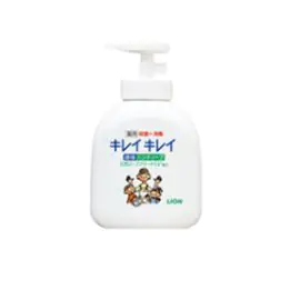 【LION】 Kireikirei Liquid Hand Soap Pomp 250ml 4903301176817image
