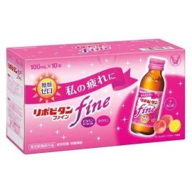 【Taisho Pharmaceutical】 Lipovitan Fine 100ml x 10 bottles 4987306017184-1image