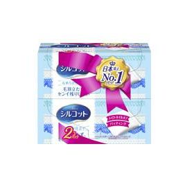【Unicharm】 Silcot poetry course smooth fabric sheets 82 ×2pcs 4903111455614image