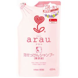 【SARAYA】 Arau Foaming Soap Shampoo 450ml 4973512257698image