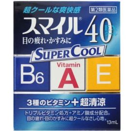 【LION】 SMILE 40EX Cooling Eye Drops 13ml 4903301116226image