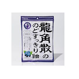 Ryukakusan 's throat refreshing candy cassis and blueberry 75g 4987240631422image