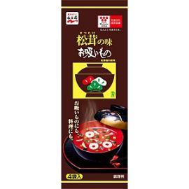 【Nagatanien】 Matsutake mushroom soup bag 4P 4902388011202image