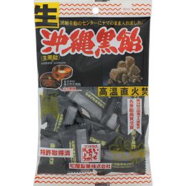 【Matsuya Confectionery】 Raw Okinawa Black Candy 130g 4978087801116image
