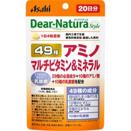 【Asahi Group Foods】 Dear Natura Style 49Kinds Amino Multivitamin & Mineral 80 tablets 4946842639595image
