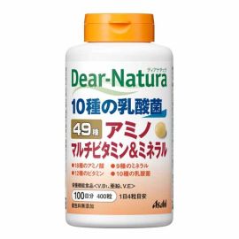 【Asahi Group Foods】 Dear Natura 49Kinds Amino Multivitamin & Mineral 400 tablets 4946842639823image