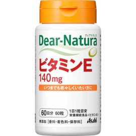 【Asahi Group Foods】 Dear Natura Vitamin E 60 tablets 4946842635344image