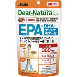 【Asahi Group Foods】 Dear Natura Style EPA x DHA + Nattokinase 240 tablets 4946842638666image